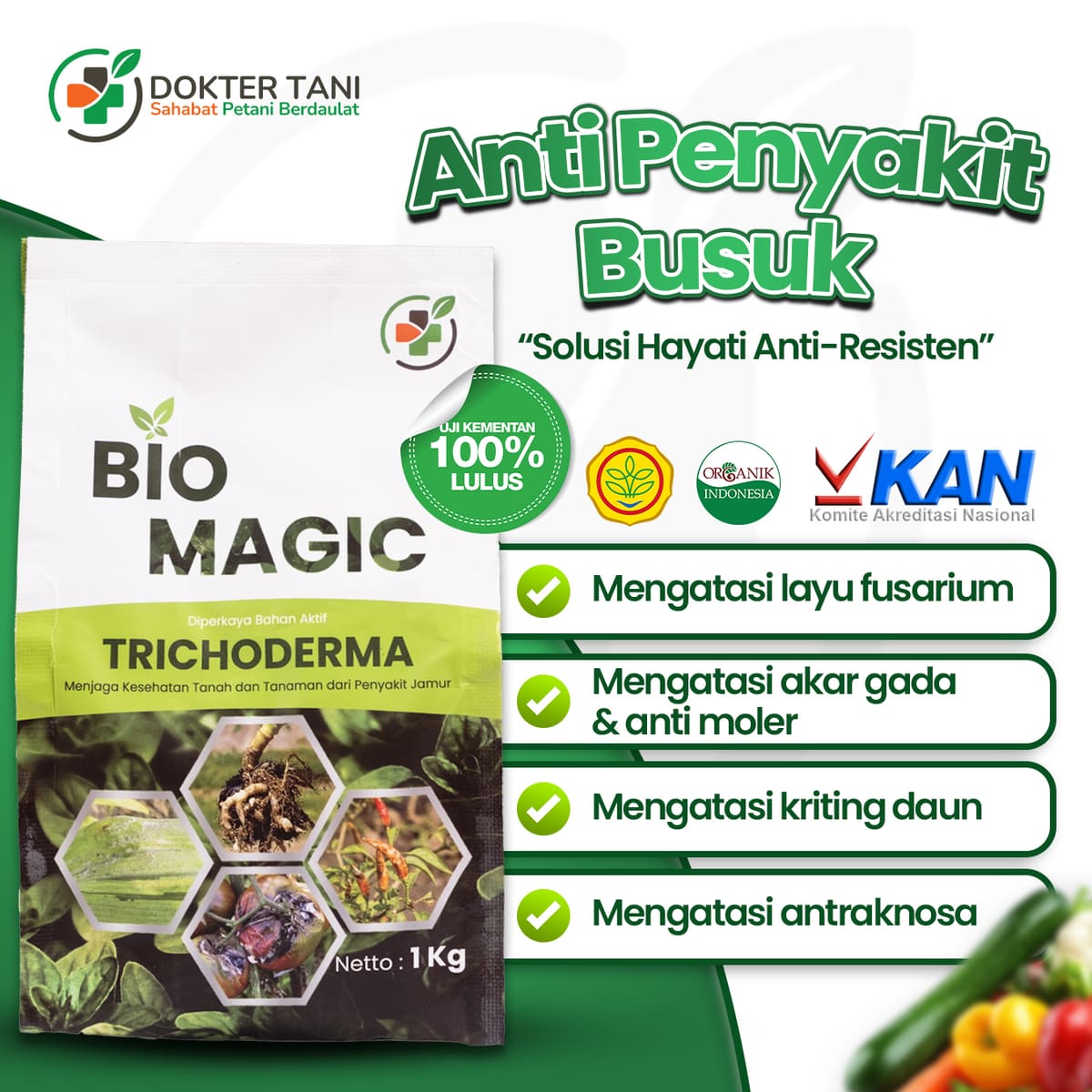 Bio Magic Dokter Tani (Trichoderma Harzianum)
